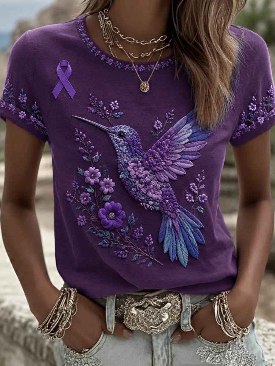 Kvinders kortærmede T-shirt