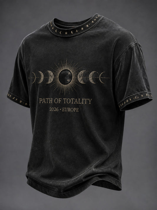 August 12 2026 Total Eclipse Herrens T-shirt