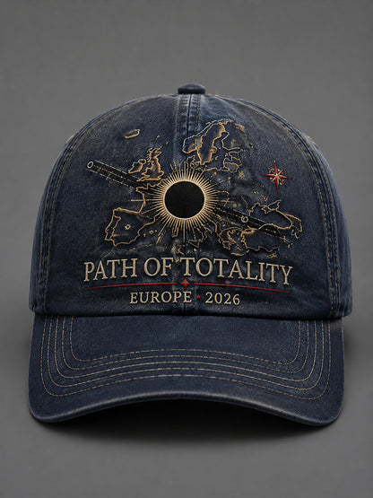 Unisex "En gang-i-en-Lifetime solformørkelse" Vintage Baseball Cap"