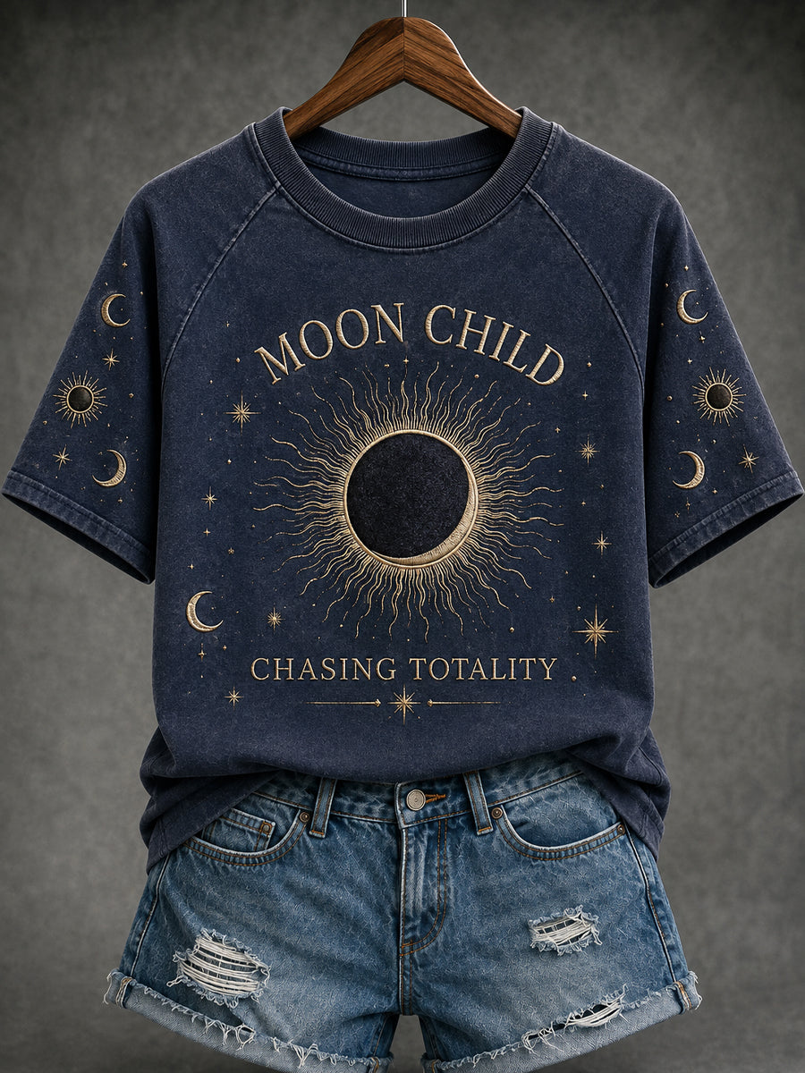 Moonstruck Europæisk Eclipse Kvinders T-shirt