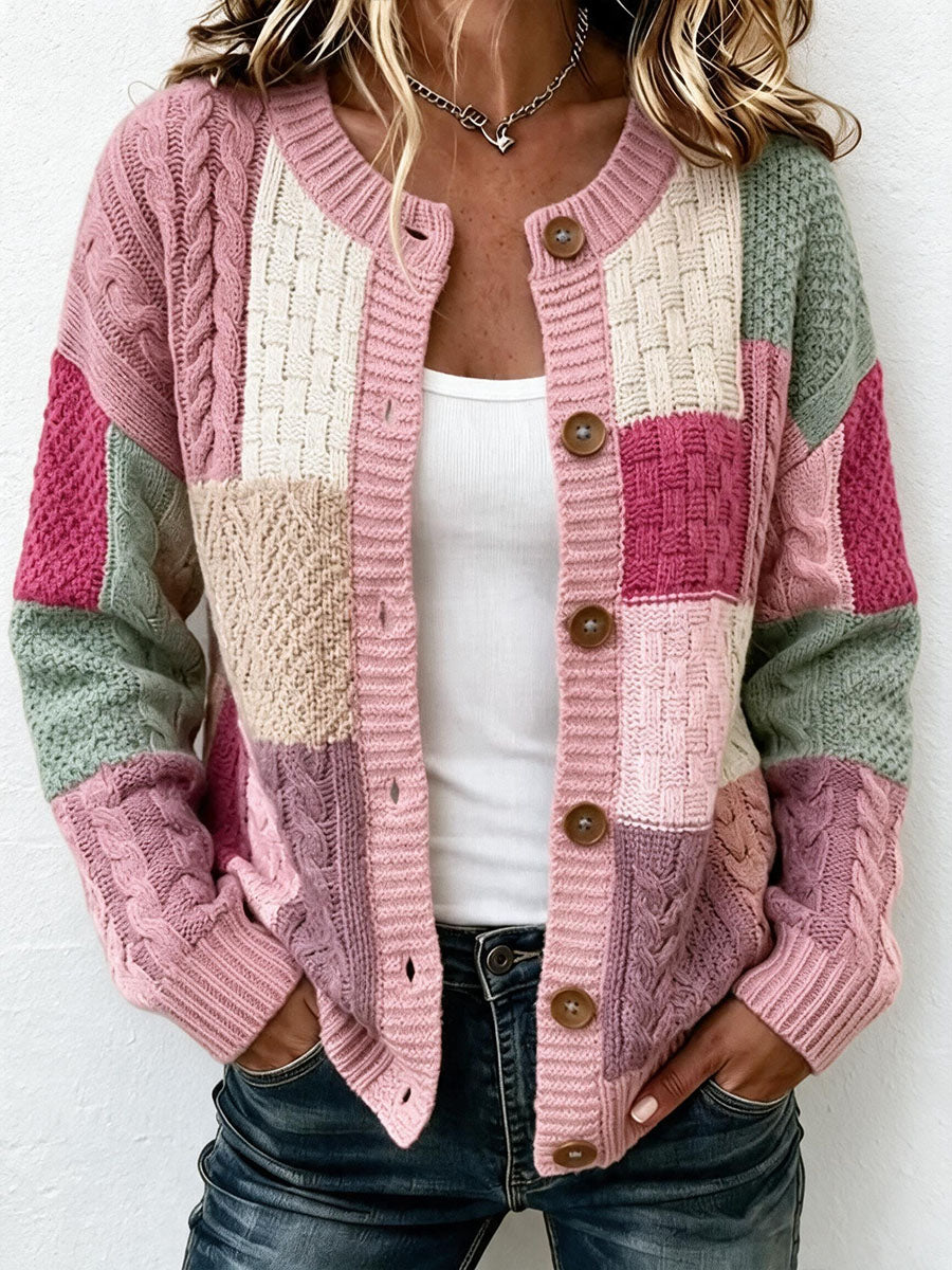 Kvinders Vintage Knit Cardigan