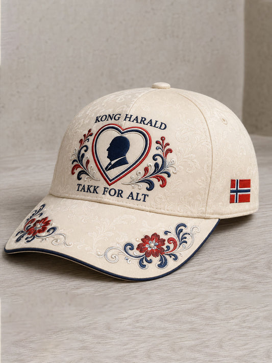 Unisex Rip Norway Harald Trykt Lue