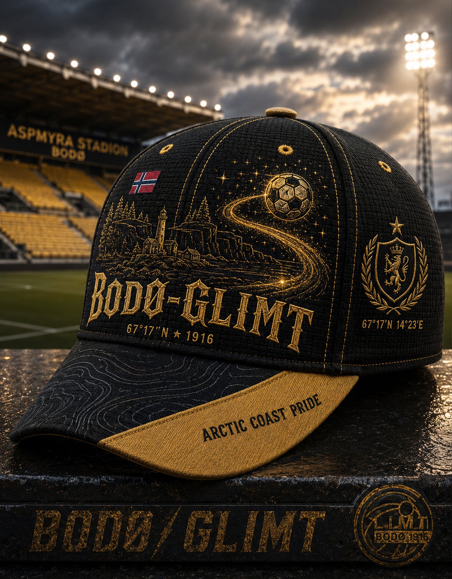 Unisex Norge Fotball Bodø/Glimt Basebollkasket