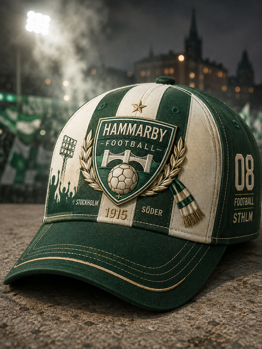 Unisex Svensk Fotboll Hammarby Fans Kärlekshatt