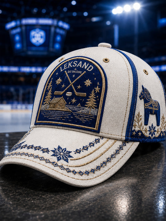 Unisex Svensk Ishockey Leksands IF Fans Kärlekshatt