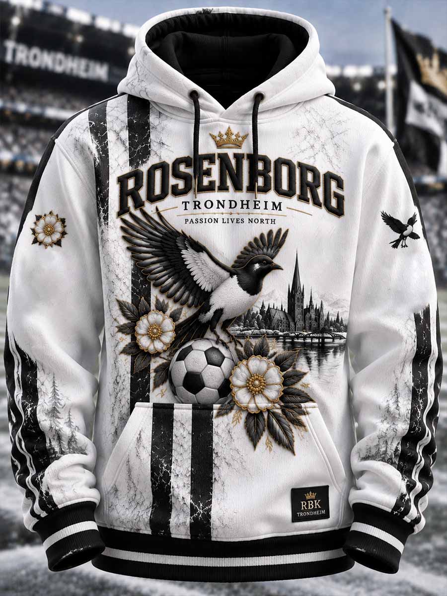 Menns Trondheim fotball lagmønster for utskrift av gensere