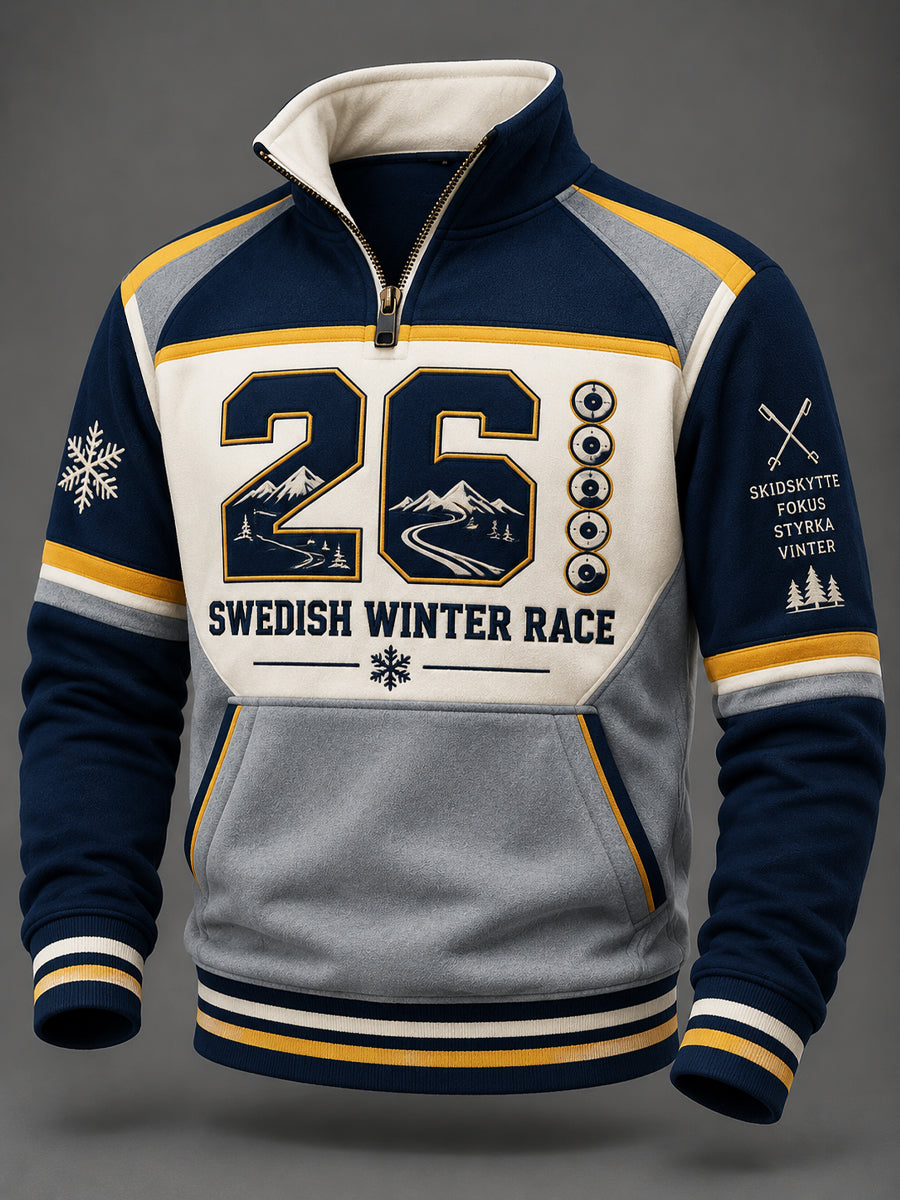 Herrens Sverige Skidskytte Heritage Winter Sweatshirt