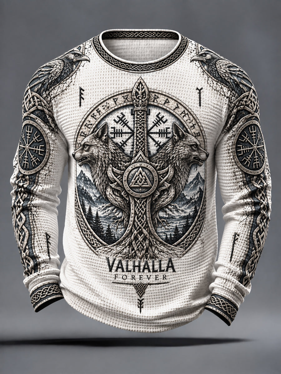 Herre Viking Waffle Top