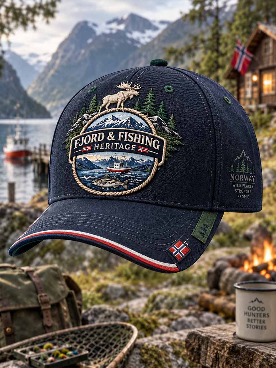 Unisex Vintage Tradisjonell utendørs livsmønster trykt hatt