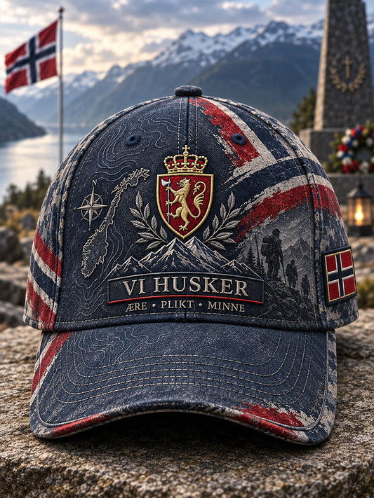 Unisex norsk militære mindehatt