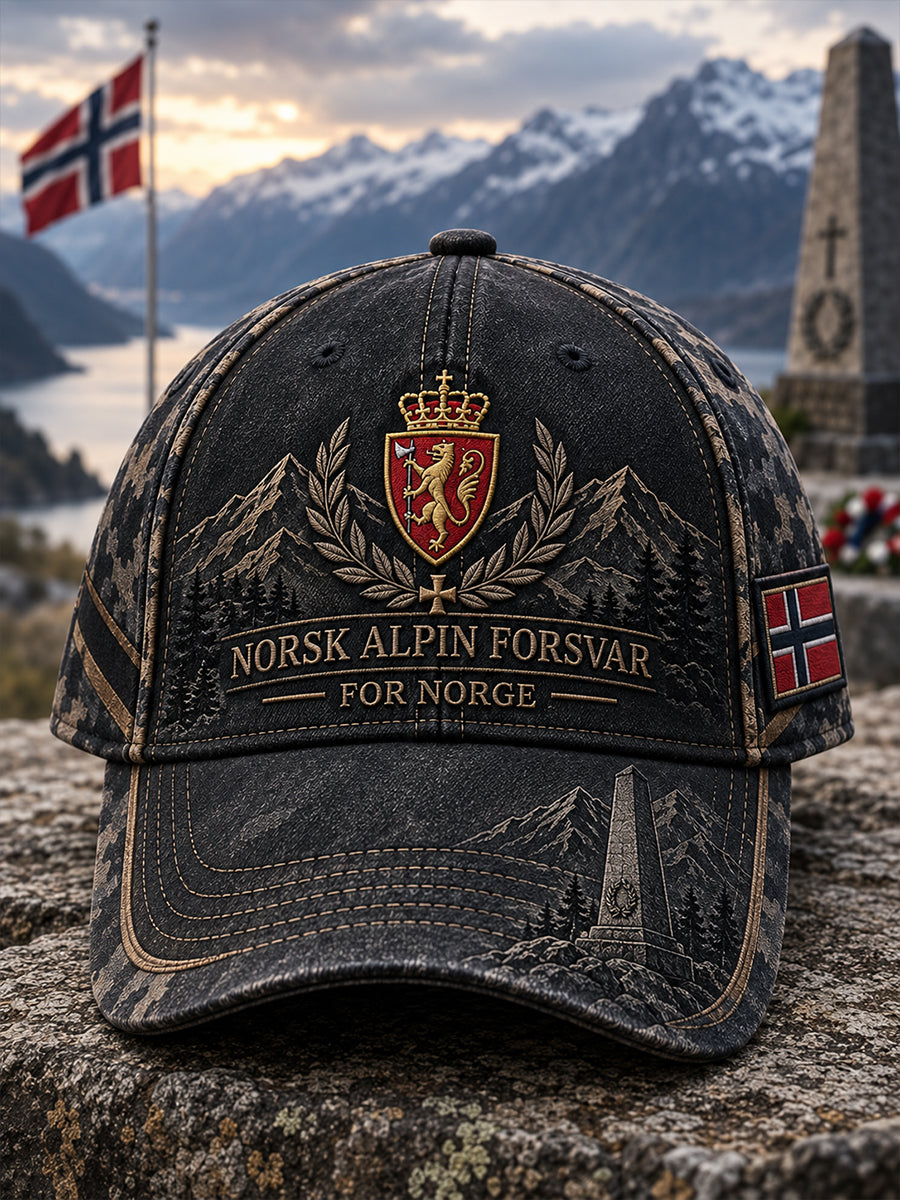 Unisex norsk militær mindehat