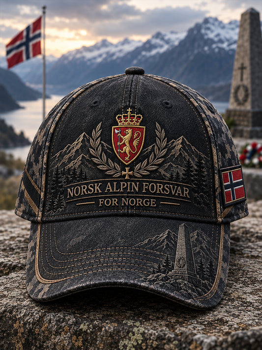 Unisex norsk militær mindehat
