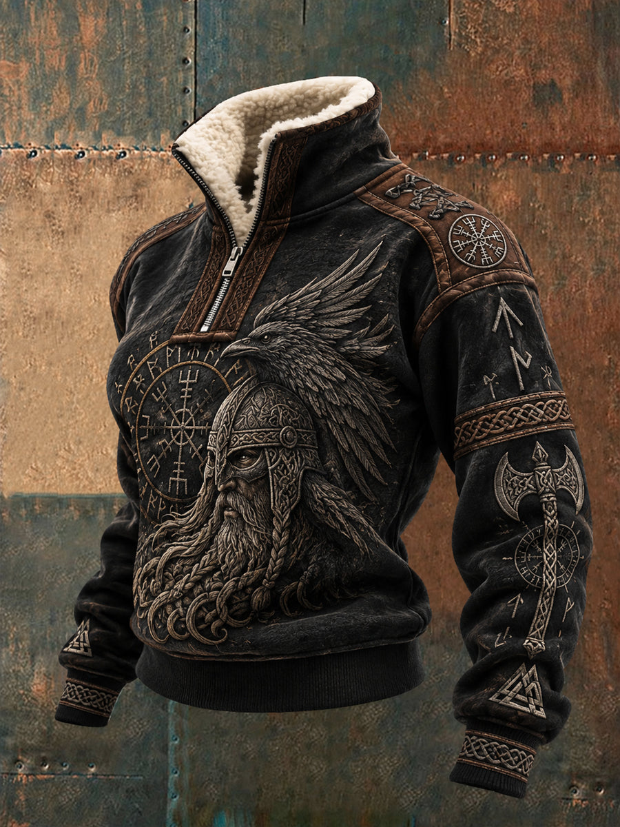 Kvinders viking trykt Casual Toppe