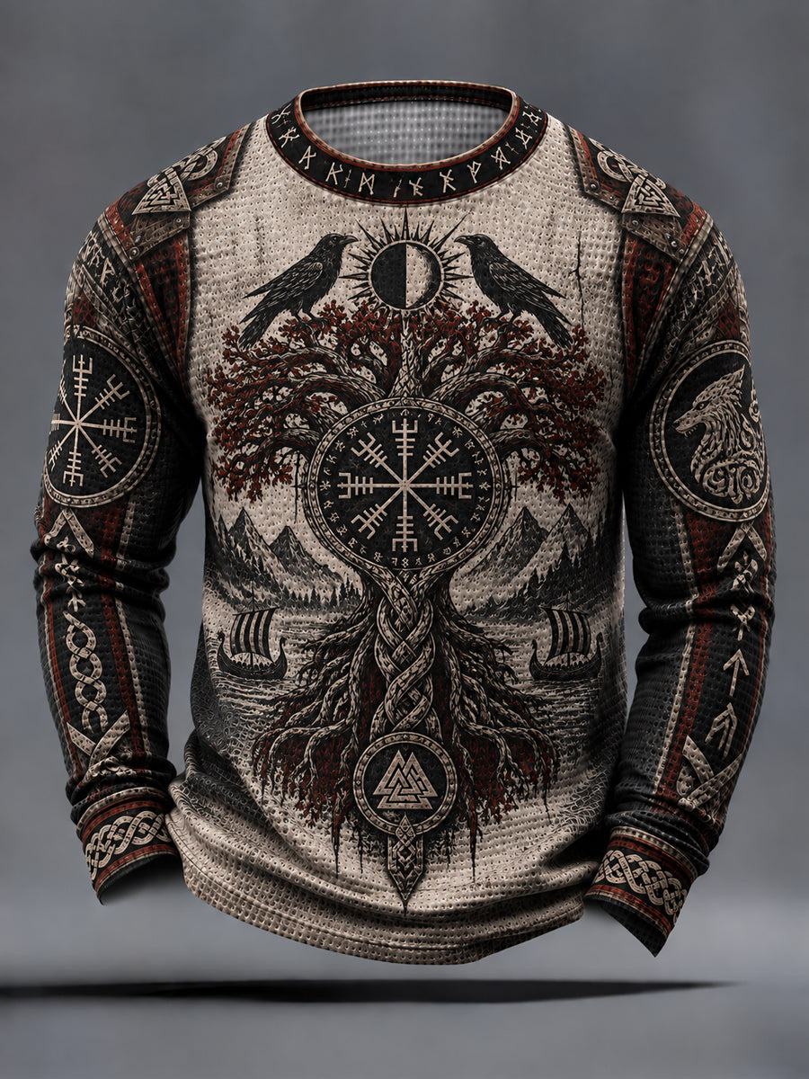 Herre Viking Waffle Top
