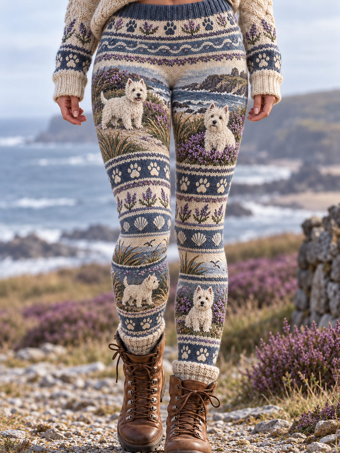 Kvinders dyr fløjls Leggings