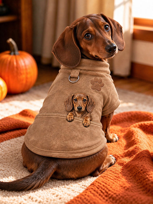 Søde hunde Print hunde Short-Skjorte (med D-ring)