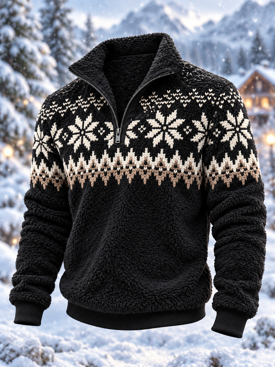 Mænds Dale af Norge Flannel Sweatshirt