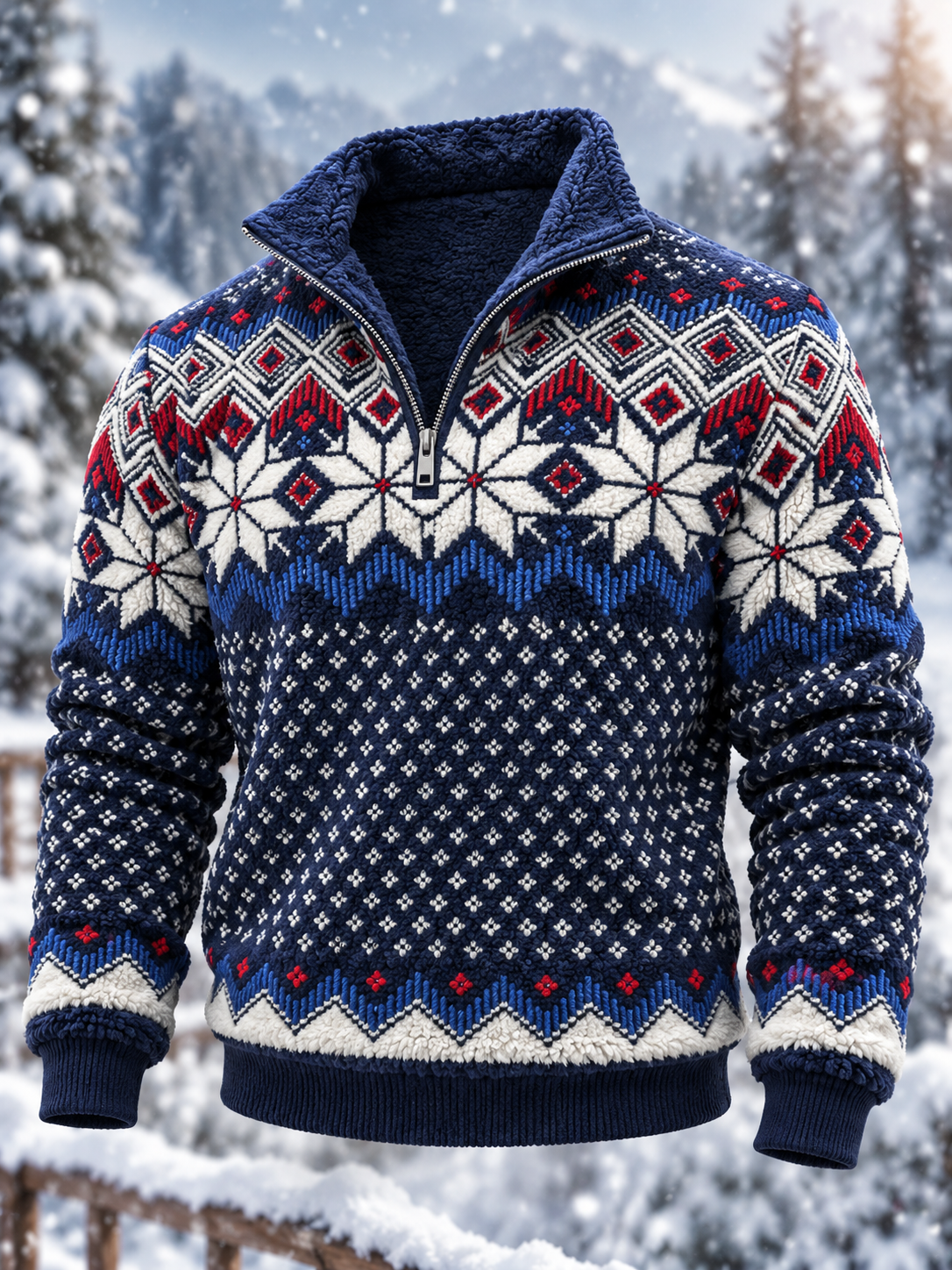 Herre Dale of Norway flannelsweater