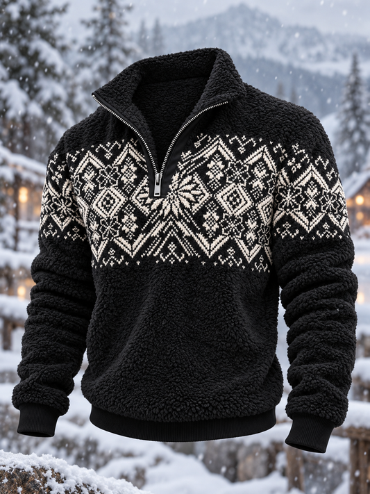 Herre Dale of Norway flannelsweater