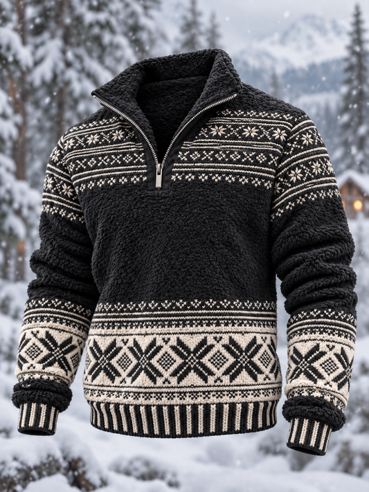 Herre Dale of Norway flannelsweater
