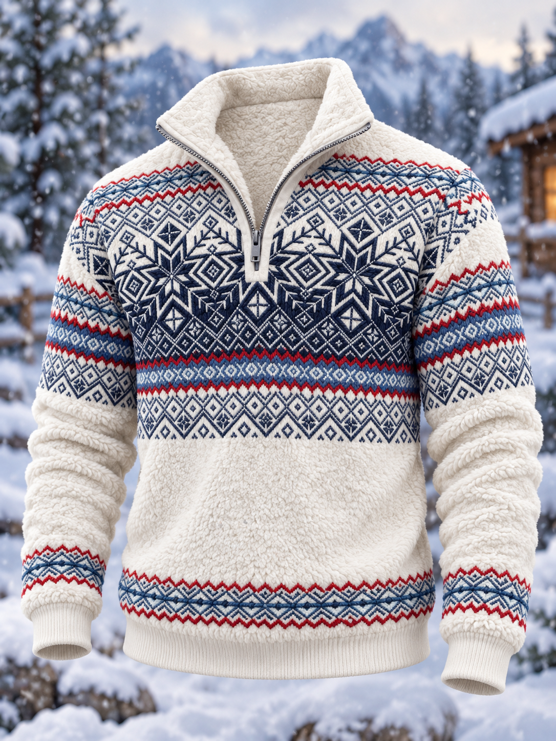 Herre Dale of Norway flannelsweater