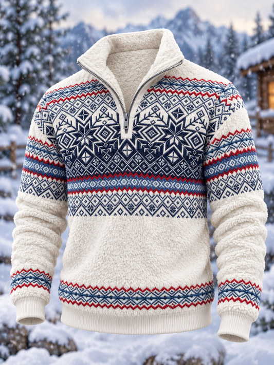 Herre Dale of Norway flannelsweater