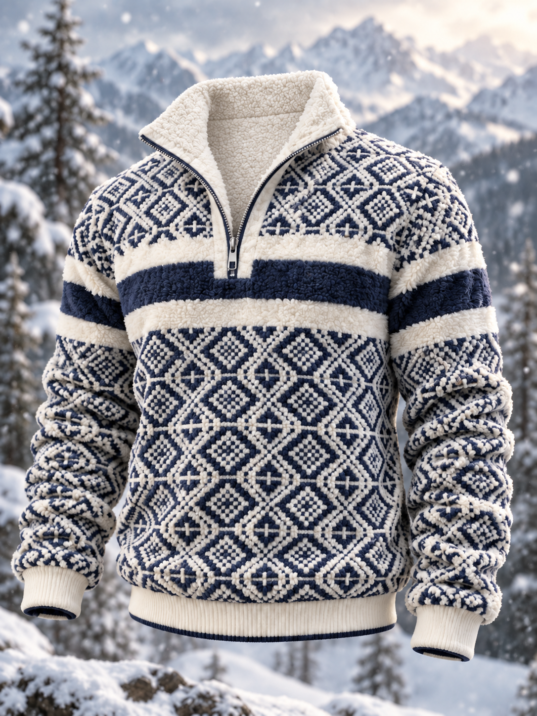 Herre Dale of Norway flannelsweater