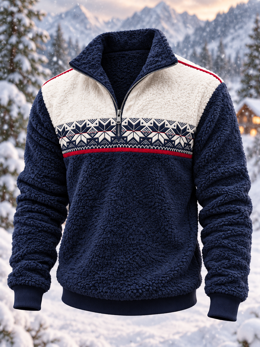 Herre Dale of Norway flannelsweater