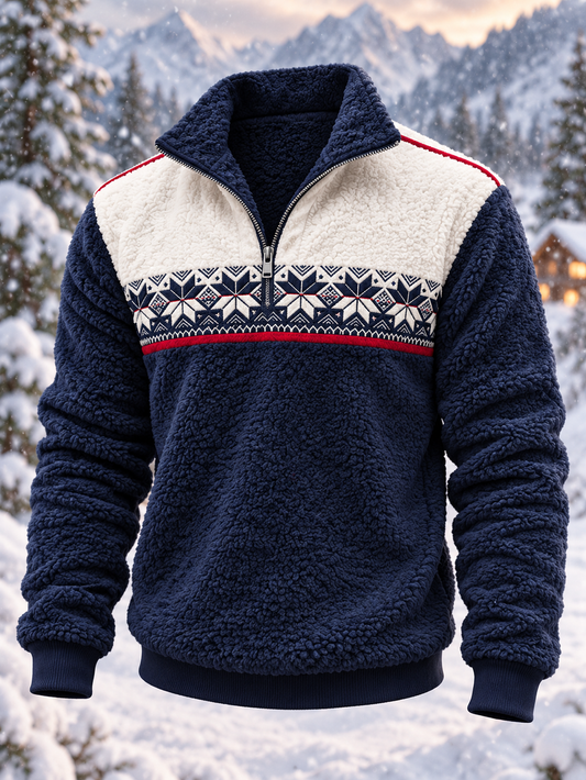 Herre Dale of Norway flannelsweater