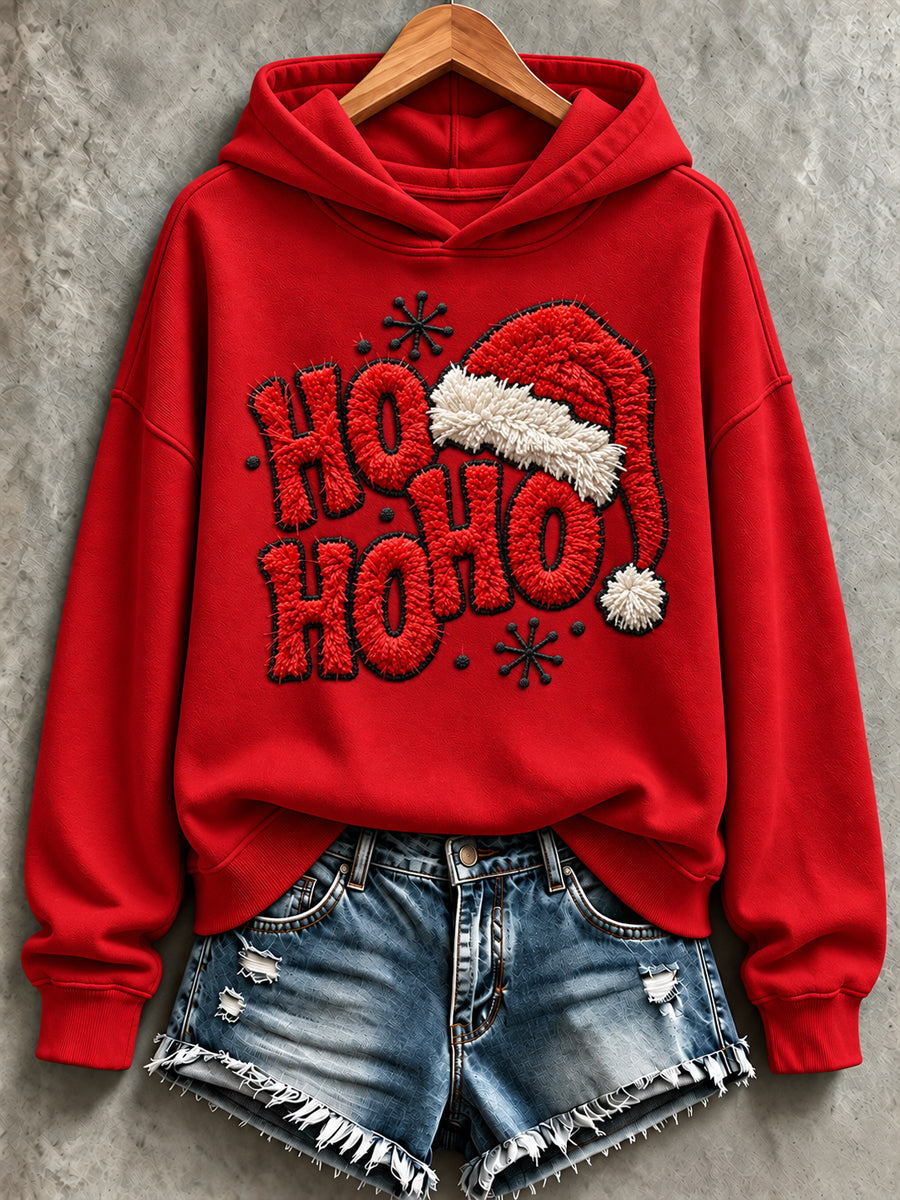 Kvinders jul Print Sweatshirt