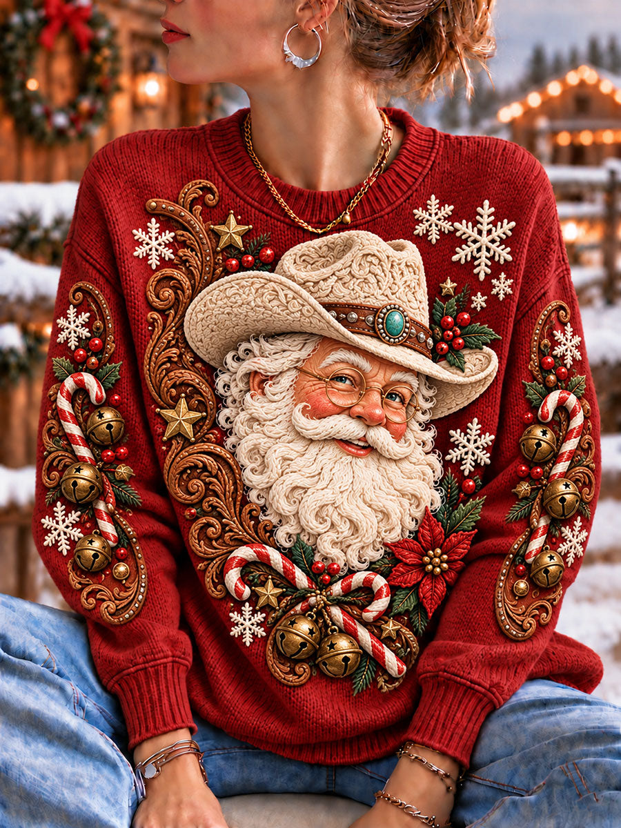 Kvinders western julemandstoppe