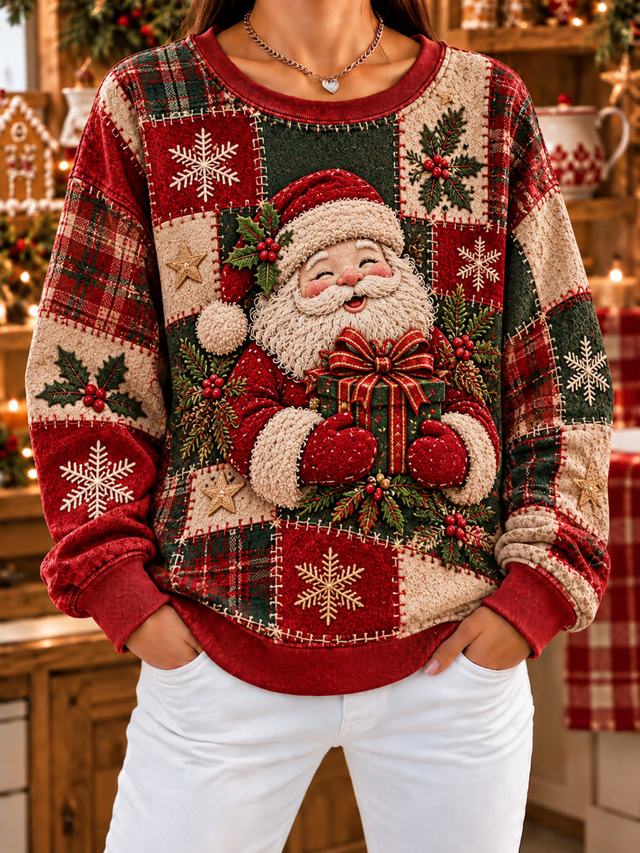 Damejuleprint-sweatshirt