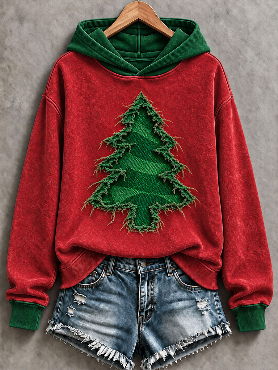 Kvinders juletræ Regelmæssig Sweatshirt