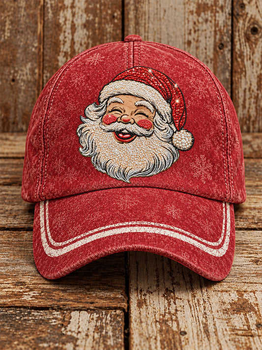 Vintage Santa Claus udskrive Unisex Hat