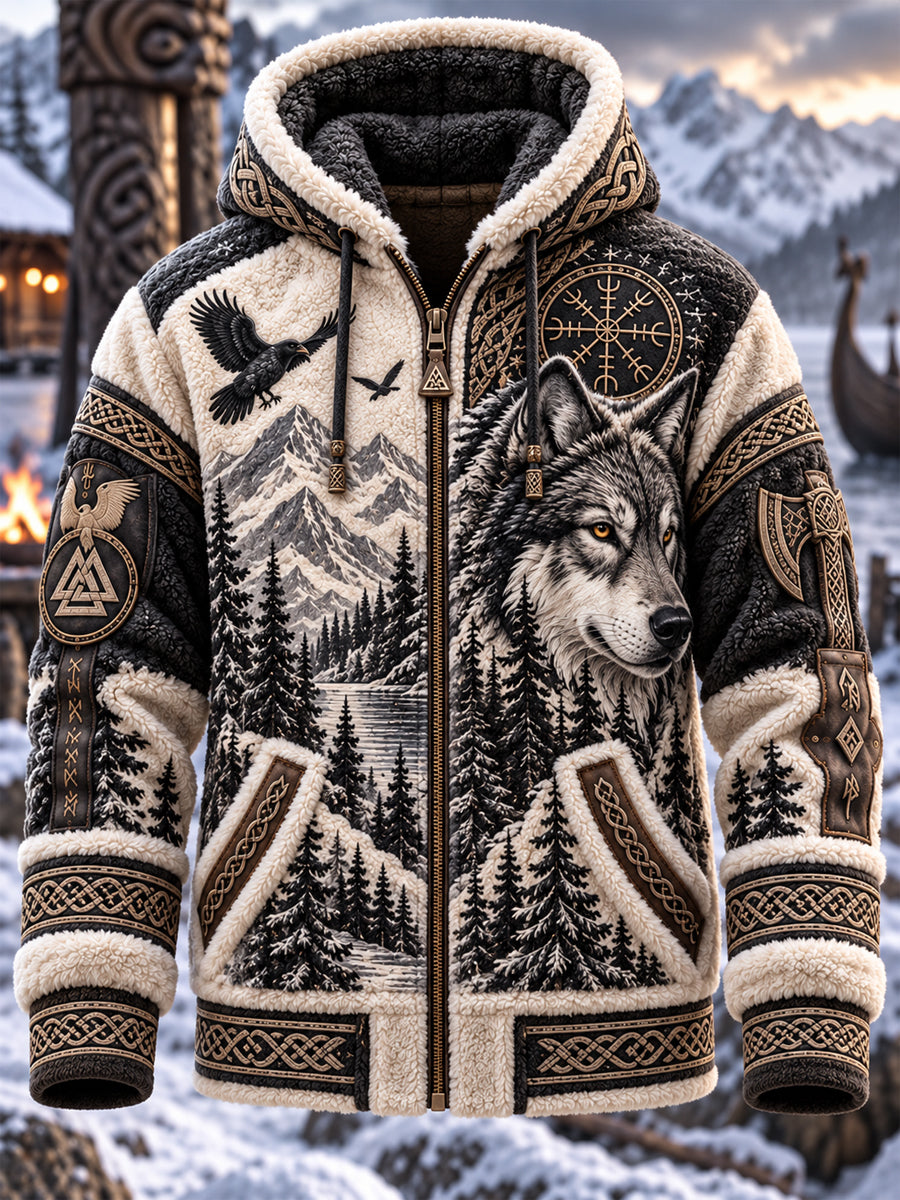 Kvinders Viking kunst Flannel Jake