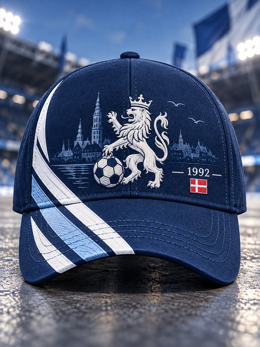 Mænds fodbold Team Minde Grafik-Print Cap