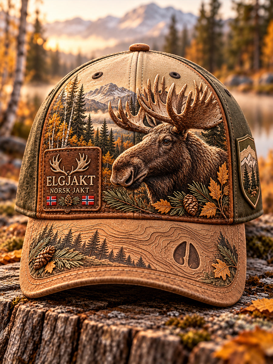 Unisex Norge Jaktseongs-hatt