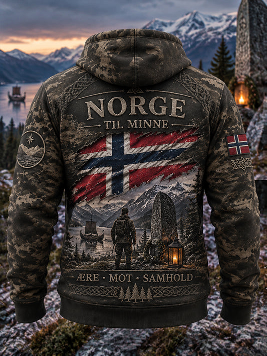 Vikingeveteran minne grafikk for menn