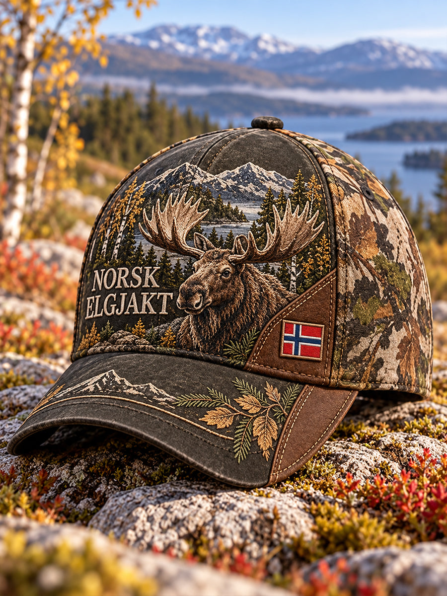 Unisex Norge Jaktseongs-hatt