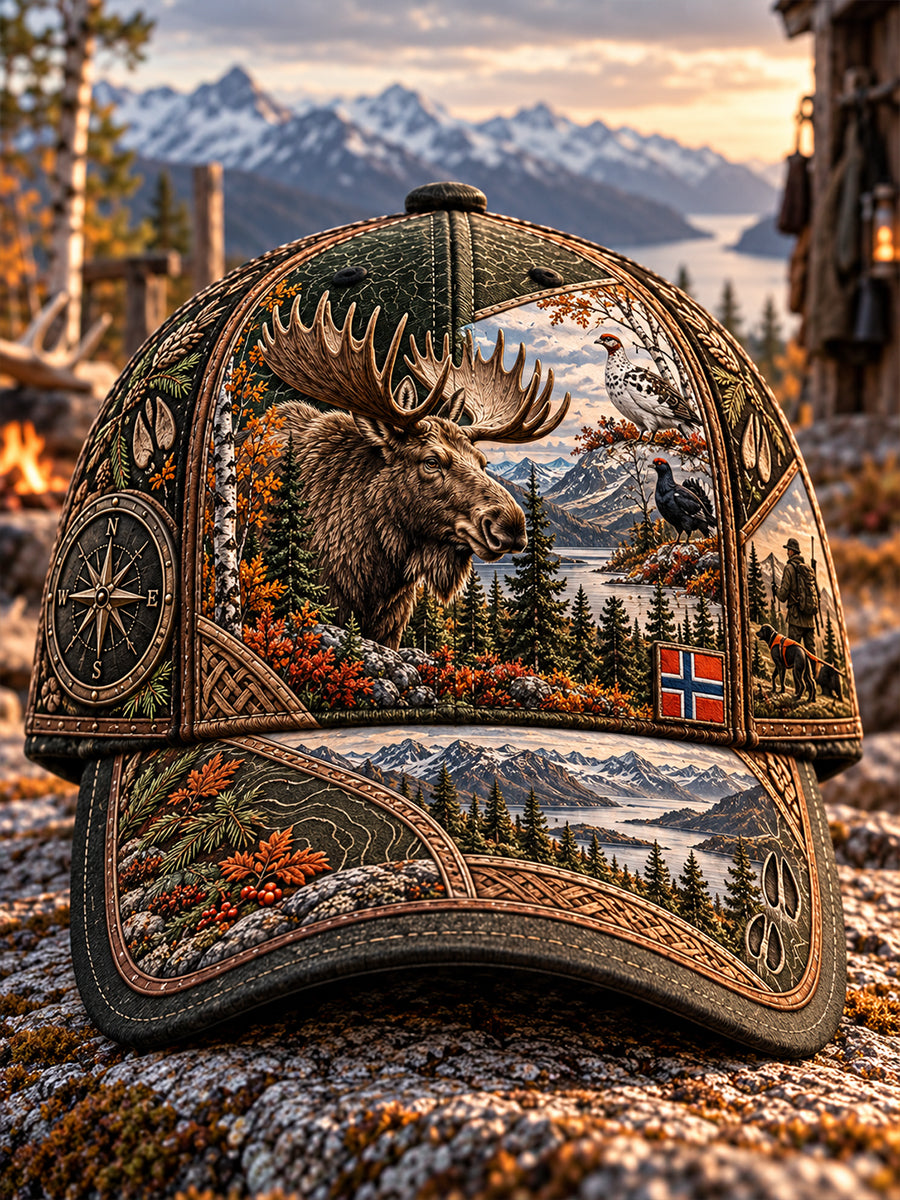 Unisex Norge Jaktseongs-hatt